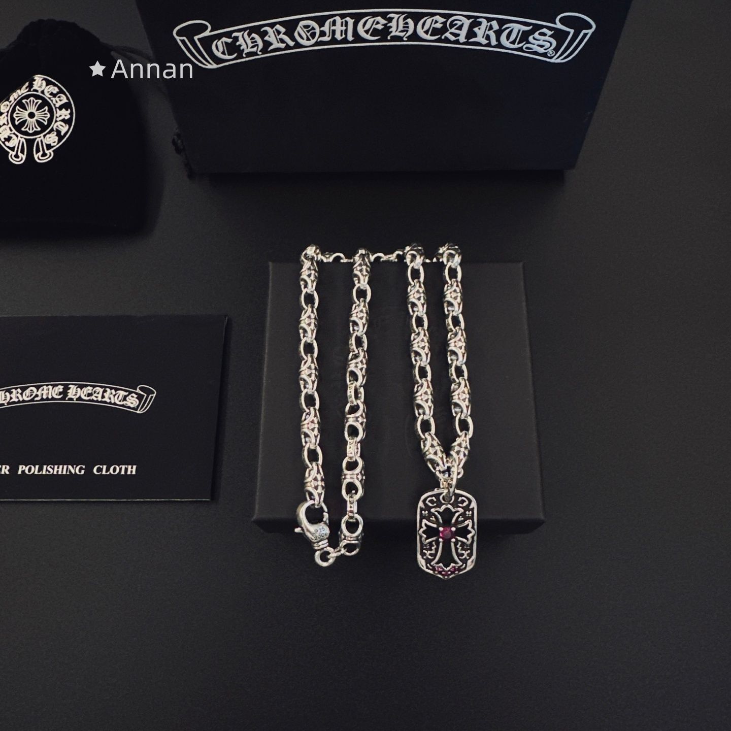 超美品 本日特価新品 CHROME HEARTS クロムハーツ ネックレス メンズ 結婚式 卒業式 清楚 イベント 入学式