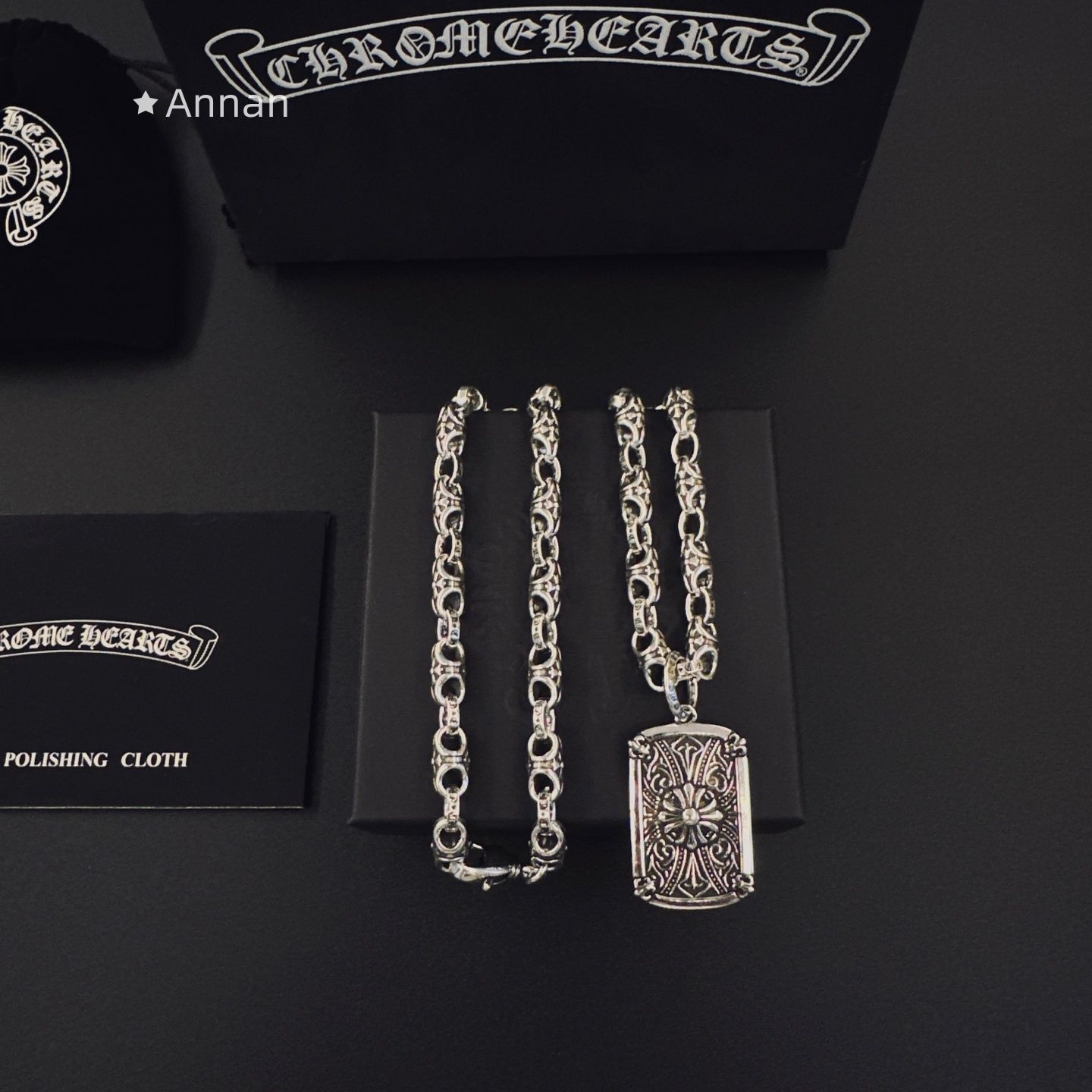限定 新品未使用品 本日限定！本日限定！新品 CHROME HEARTS クロムハーツ ネックレス メンズ 結婚式 卒業式 清楚 イベント 入学式