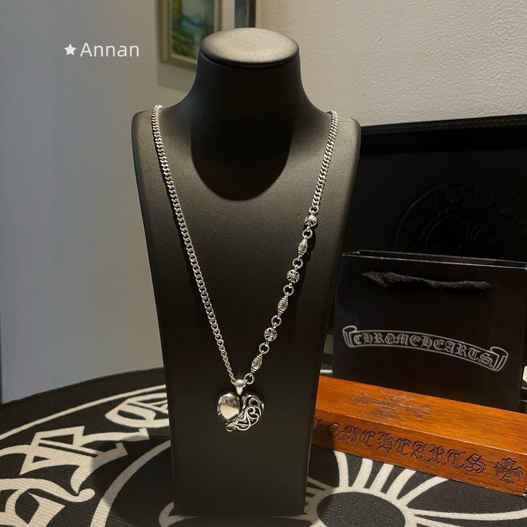 全新 限定価格 新品 CHROME HEARTS クロムハーツ ネックレス メンズ 結婚式 卒業式 清楚 イベント 入学式