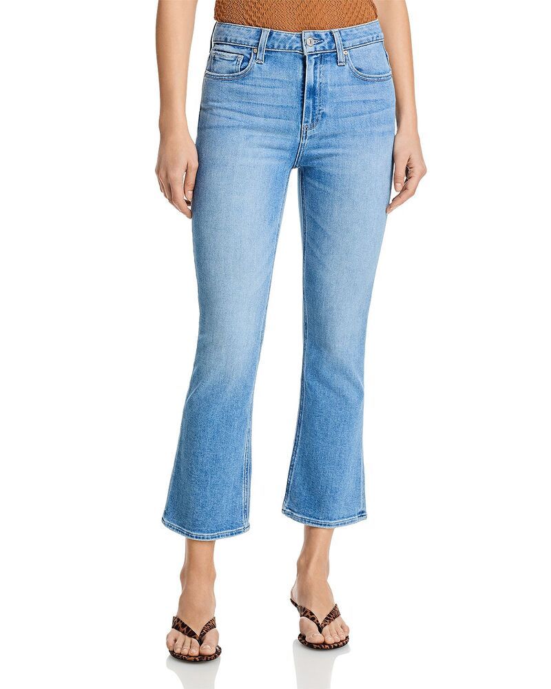 ペイジ レディース ボトムス デニムパンツ ブーツカット ブーツ ジーンズ PAIGE Mason Crop Bootcut Jeans in Cinerama