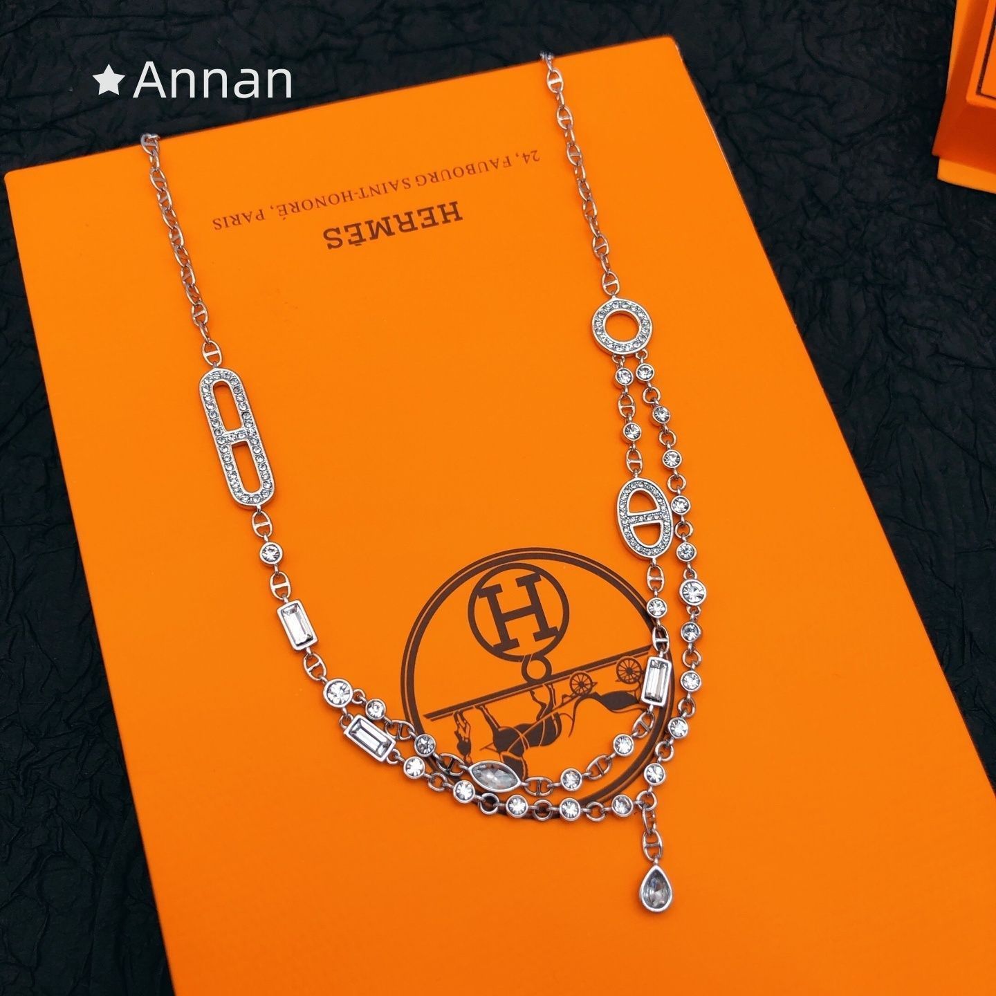 高級 人気商品新品 HERMES エルメス ネックレス レディース 結婚式 卒業式 清楚 イベント 入学式