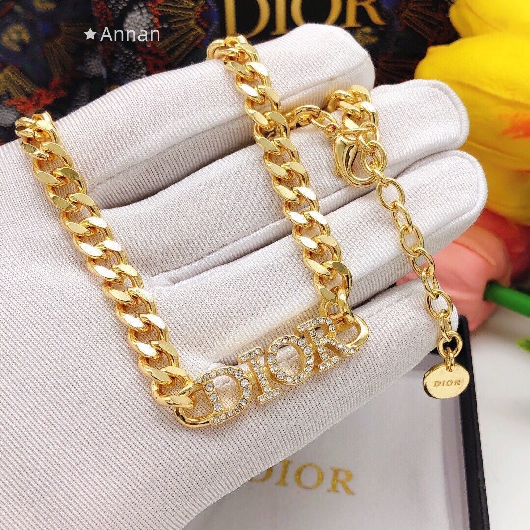 超美品 限定品 限界価格 新品！新品 CHRISTIAN DIOR クリスチャン ディオール ネックレス レディース 結婚式 卒業式 清楚 イベント 入学式