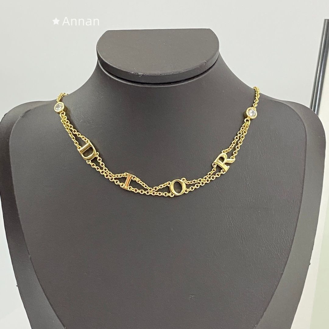 【限定】送料無料 新品 CHRISTIAN DIOR クリスチャン ディオール ネックレス レディース 結婚式 卒業式 清楚 イベント 入学式