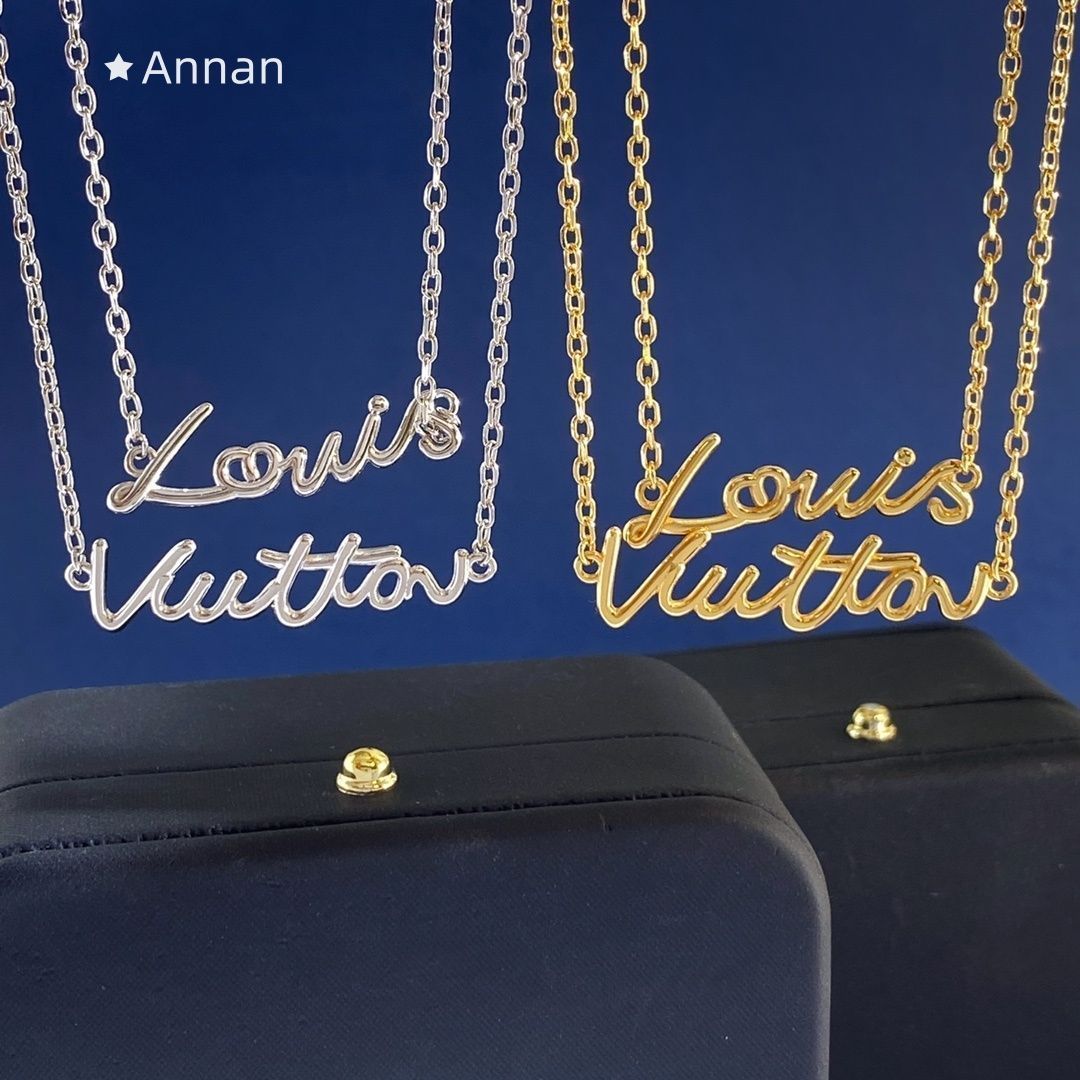 送料込☆ 超美品新品 LV LOUIS VUITTON ルイヴィトン ネックレス レディース 結婚式 卒業式 清楚 イベント 入学式