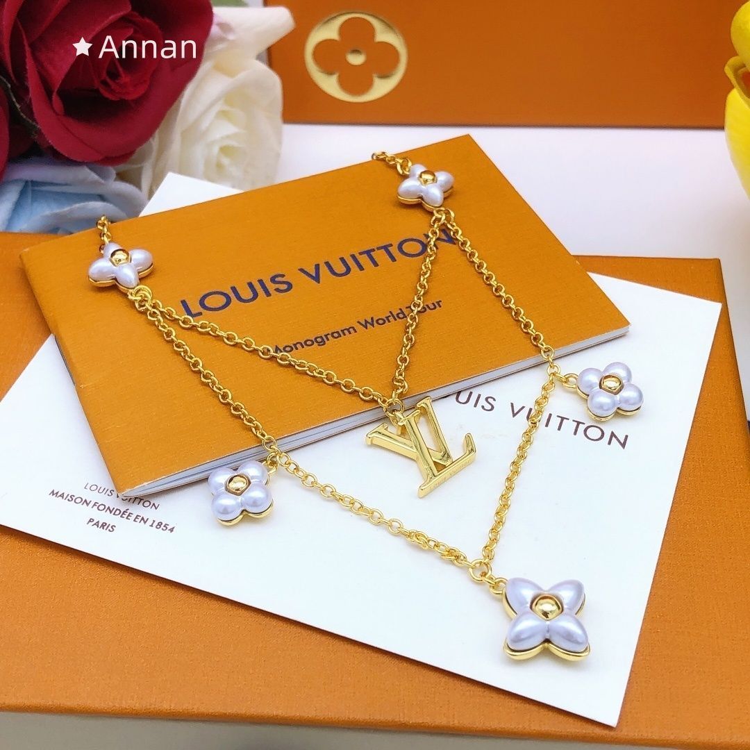 限定価格 本日特価 本日限定!新品 LV LOUIS VUITTON ルイヴィトン ネックレス レディース 結婚式 卒業式 清楚 イベント 入学式