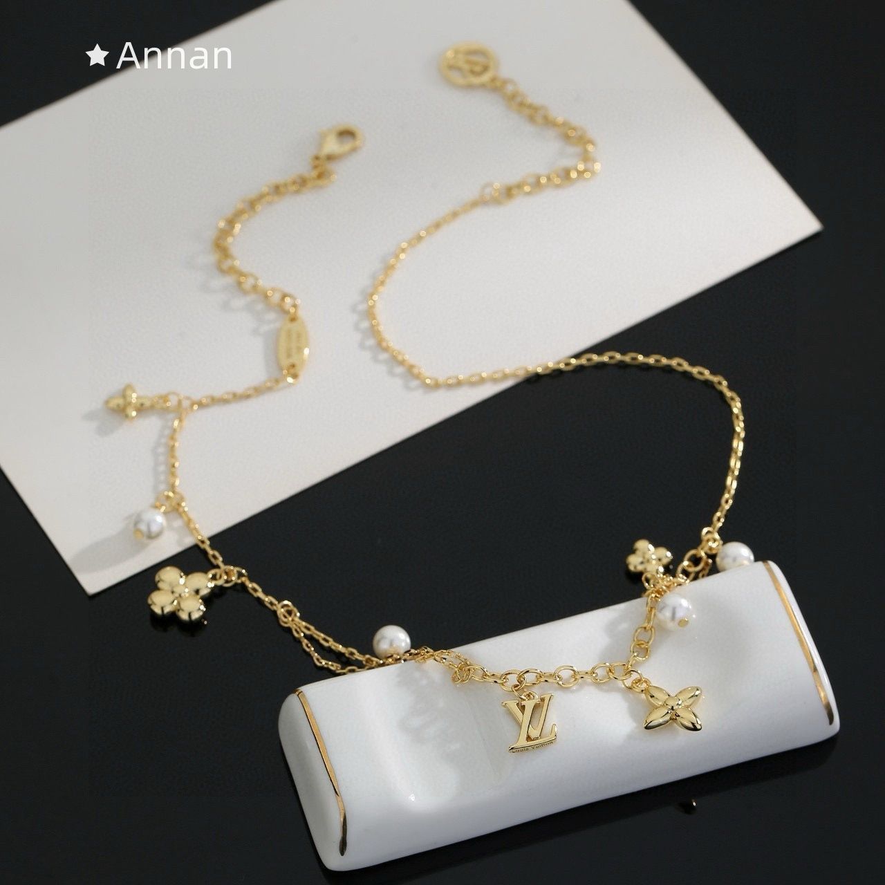 送料込☆送料込☆ 新品 LV LOUIS VUITTON ルイヴィトン ネックレス レディース 結婚式 卒業式 清楚 イベント 入学式