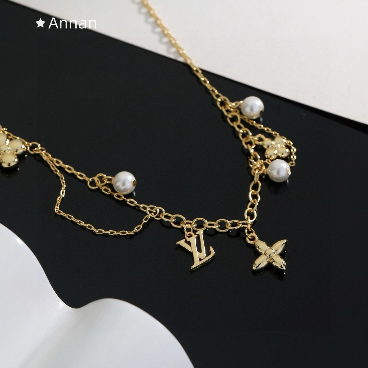送料込☆送料込☆ 新品 LV LOUIS VUITTON ルイヴィトン ネックレス レディース 結婚式 卒業式 清楚 イベント 入学式