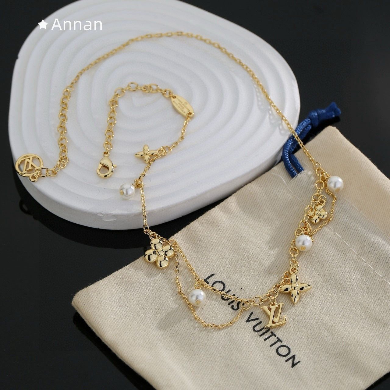 送料込☆送料込☆ 新品 LV LOUIS VUITTON ルイヴィトン ネックレス レディース 結婚式 卒業式 清楚 イベント 入学式