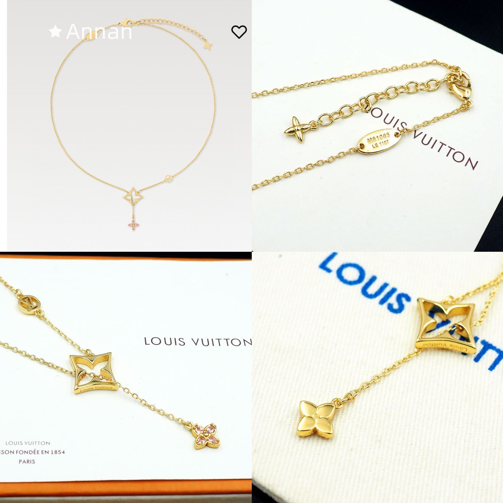 お洒落 即完売 新品！新品 LV LOUIS VUITTON ルイヴィトン ネックレス レディース 結婚式 卒業式 清楚 イベント 入学式