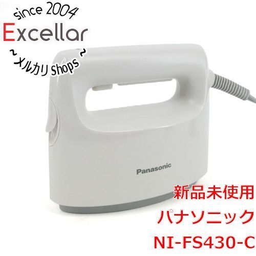 [bn:8] 【新品(開封のみ・箱きず・やぶれ)】 Panasonic　衣類スチーマー　NI-FS430-C　アイボリー