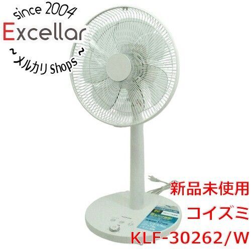 [bn:16] 【新品(開封のみ)】 KOIZUMI　リビング扇風機　KLF-30262/W　ホワイト