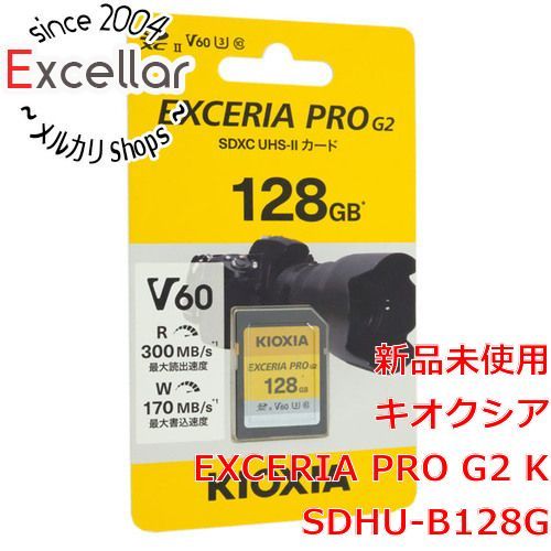 [bn:13] キオクシア　SDXCメモリーカード EXCERIA PRO G2　KSDHU-B128G　128GB