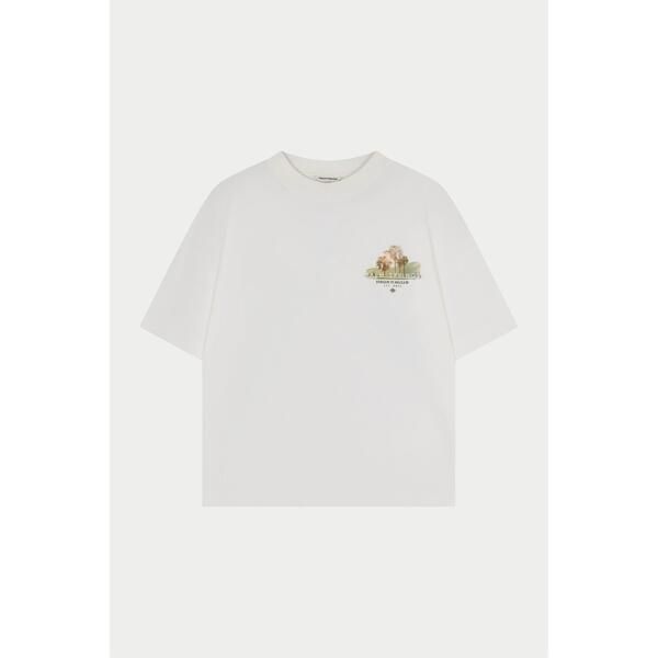 ザ クチュール クラブ メンズ トップス Tシャツ オーバーサイズフィット The Couture Club Mens Oversized FitShirt Off White オフホワイト
