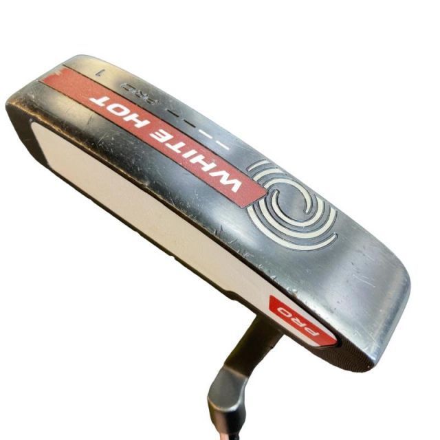 【中古】 オデッセイ WHITE HOT PRO #1 34インチ レフティ パター PT スチール (フレックスその他) メンズ 男性用 左利き レフティ 左用 Cランク ゴルフクラブ