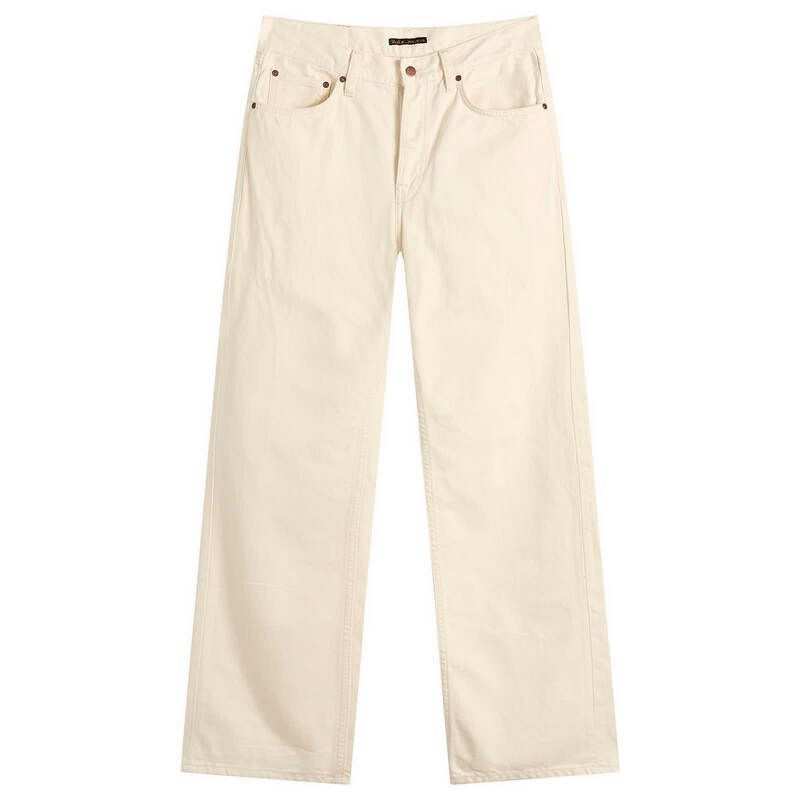 ヌーディージーンズ メンズ ボトムス デニムパンツ ストレート Nudie Jeans Co Rad Rufustraight Leg Jeans Everivory