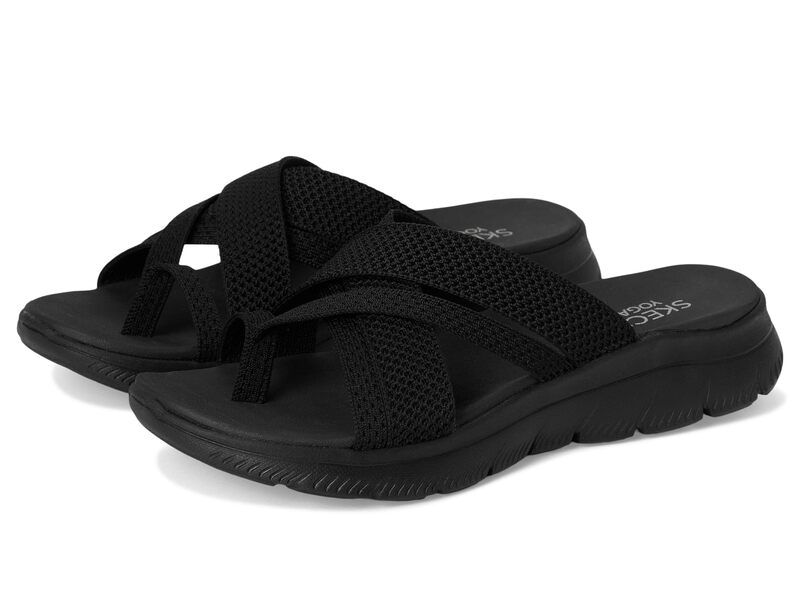 スケッチャーズ レディース シューズ サンダル SKECHERSummits Fantasy Walk BlackBlack ブラック