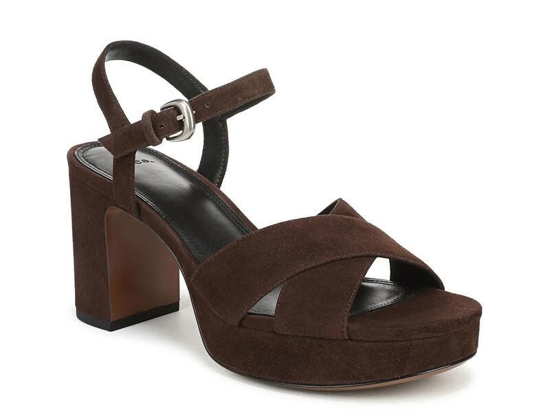 ヴィンス レディース シューズ サンダル プラットフォーム VinceEricka Platform Sandal Womens Dark Brown ブラウン