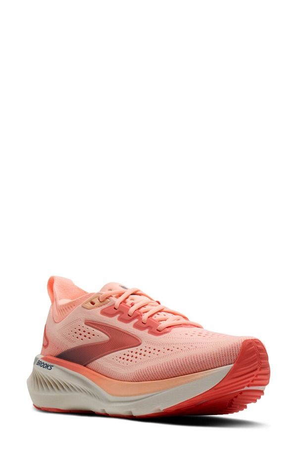 ブルックス レディース シューズ スニーカー Brooks Glycerin GTS 23 Running Shoe Coral Peach Spellbound ピーチ