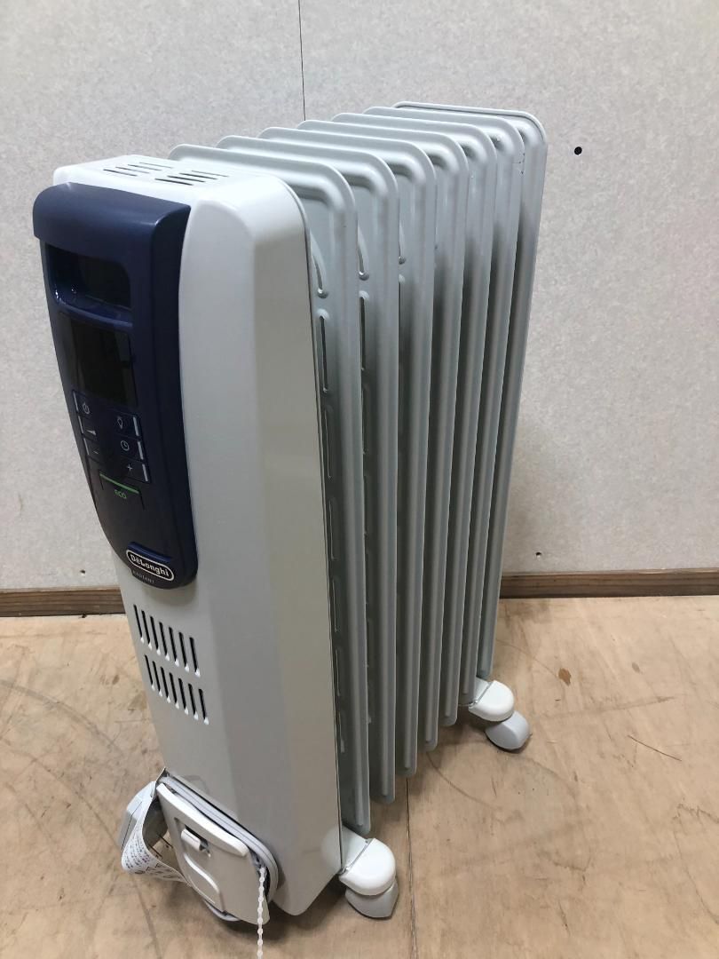 【美品】デロンギ　オイルヒーター　KHD410812-MB　48334-1-①- 美品】デロンギ デジタルラディアント オイルヒーター KHD410812-MB