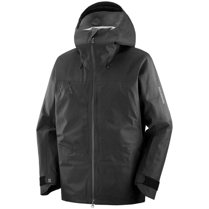 サロモン メンズ アウター ジャケット・ブルゾン ジャケット Salomon Sonic 3L Jacket Mens Deep Black ブラック