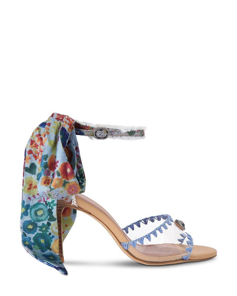 カートジェイガーロンドン レディース シューズ サンダル KURT GEIGER LONDON Womens Vinyl Scarf Sandals LightPastel