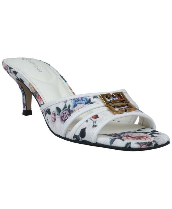 ジャーニ ベルニーニ レディース シューズ サンダル ヒール Giani Bernini Womens Margrite Kitten Heel Dressandals White Floral ホワ