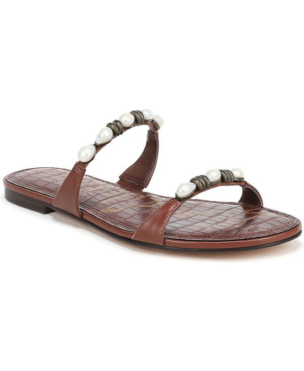 サムエデルマン レディース シューズ サンダル Sam Edelman Womens Cian Slide Sandals Burnt Brandy