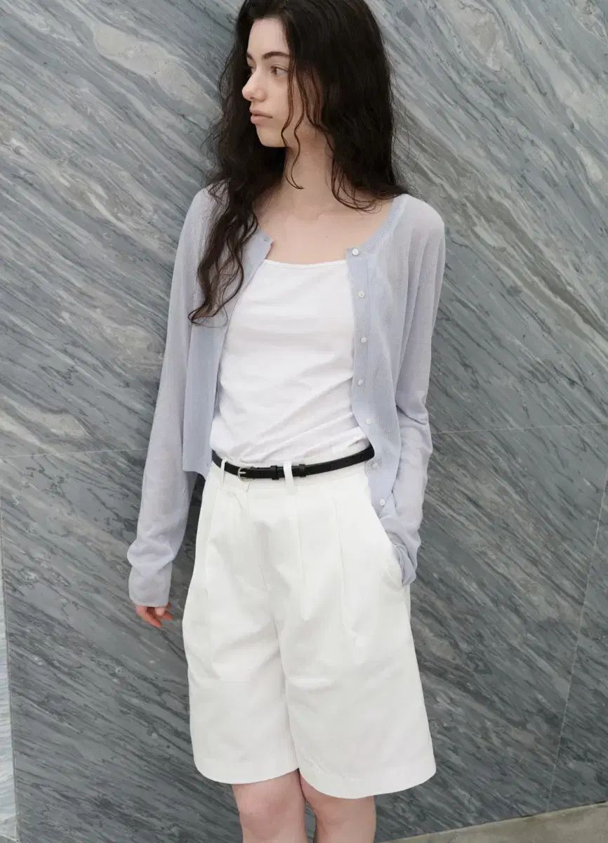 르바LEVAR-Light Linen Cardigan
