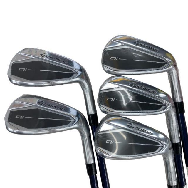 【中古】 テーラーメイド Qi 5S アイアンセット IR Diamana BLUE TM60(Qi IR) (フレックスS) メンズ 男性用 右利き 右用 Nランク ゴルフクラブ