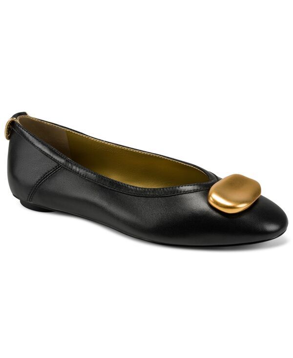 ダナ キャラン ニューヨーク レディース シューズ パンプス Donna Karanew York Womens Arciela Ballet Flats Black ブラック