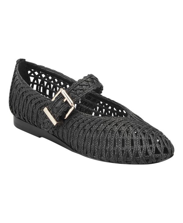マーク・フィッシャー レディース シューズ パンプス Marc Fisher LTD Womens Emillia Round Toe Mary Jane Dress Flats Black ブラック