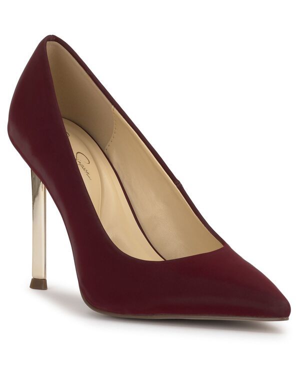 ジェシカシンプソン レディース シューズ パンプス Jessica Simpson Womens Kheloe Stiletto Pumps Dark Cherry Sateen