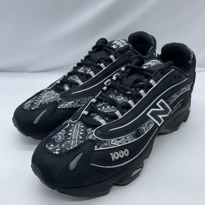 【中古】atomos×New Balance 1000 Bandhnu/Black Paisley サイズ30cm M1000AP ニューエラ アトモス ペイズリー[19]