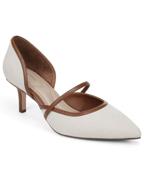 ジャーニ ベルニーニ レディース シューズ パンプス Giani Bernini Womens Jammiee Pointed Toe Pumps Linen Canvas