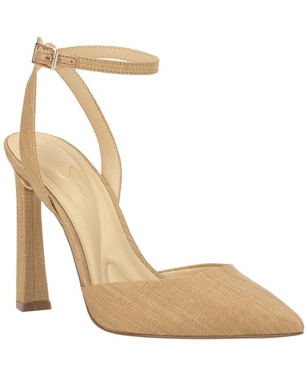 ジェシカシンプソン レディース シューズ パンプス Jessica Simpson Womens Ocanna TwoPiece PointedToe Pumps Natural Raffia
