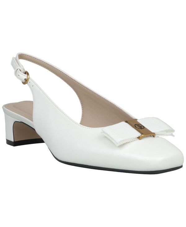 ジャーニ ベルニーニ レディース シューズ パンプス ヒール Giani Bernini Womens Battah Block Heel Slingback Pumps White ホワイト