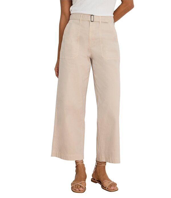 ニックアンドゾー レディース ボトムス カジュアルパンツ コットン アンクル NIC ZOE Highland Stretch Cotton Twill Belted WideLeg Ankle Pa
