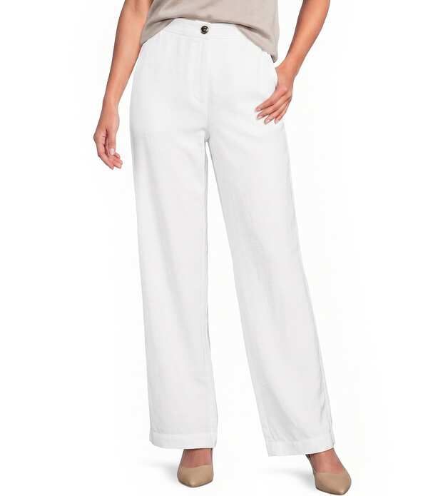 マレーラ レディース ボトムス カジュアルパンツ ワイドレッグ Marella Mllidoneo Wide Leg Pants Optical White ホワイト