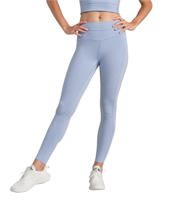 ローヌ レディース ボトムス カジュアルパンツ レギンス RHONE Heatherevive Coordinating 78 Pocket Leggings Forever Blue Heather