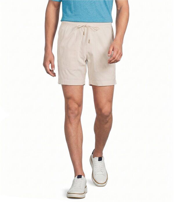 ラウンドトゥリーアンドヨーク メンズ ボトムス ハーフパンツ・ショーツ ショートパンツ Roundtree Yorke Straight Fit Drawstring 8 Inseam PullOn