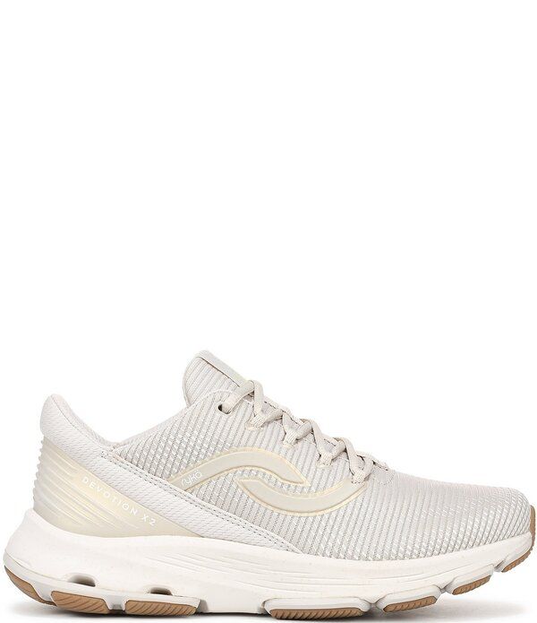 ライカ レディース シューズ スニーカー メッシュ Ryka Womens Devotion X 2 Mesh Fitness Walking Sneakers French Beige ベージュ