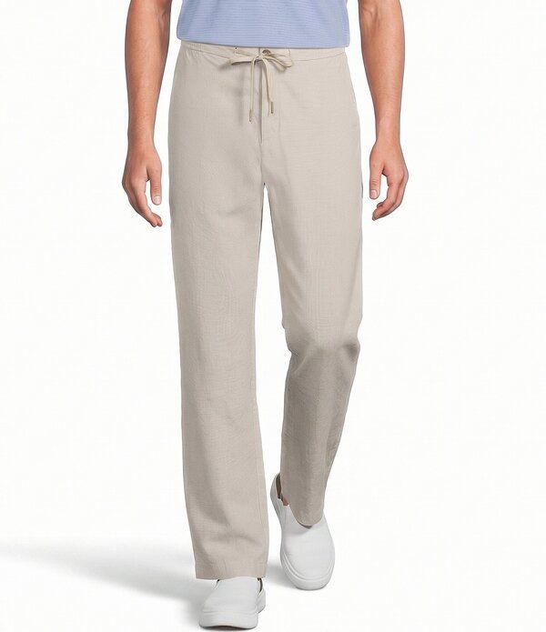 ラウンドトゥリーアンドヨーク メンズ ボトムス カジュアルパンツ Roundtree Yorke Classic Fit Sidelastic Drawstring Pants Khaki カーキ