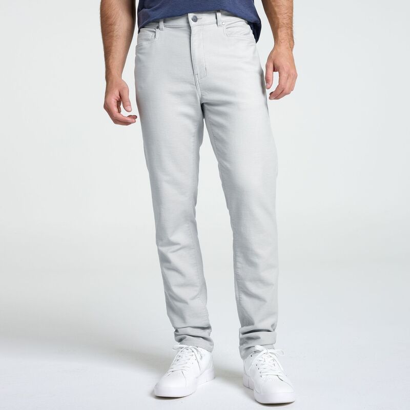 ヴァースト メンズ ボトムス カジュアルパンツ スリムフィット VRST Mens Limitless Comfortwill Slim Fit 5 Pocket Pant Light Grey グレ
