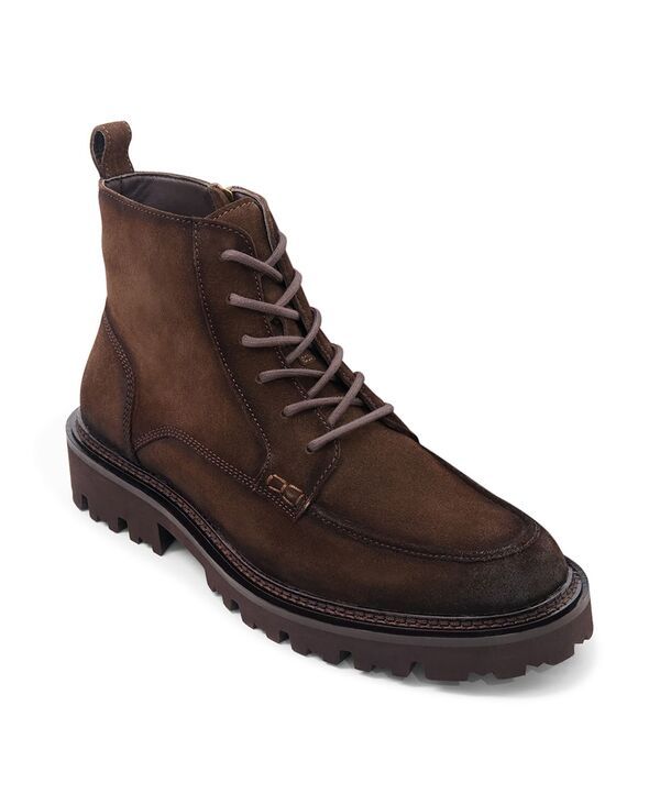 アンソニー ヴィア メンズ シューズ ブーツ・レインブーツ レース Anthony Veer Mens Everest LaceUp Moccasin Boots Dark brown ブラウン