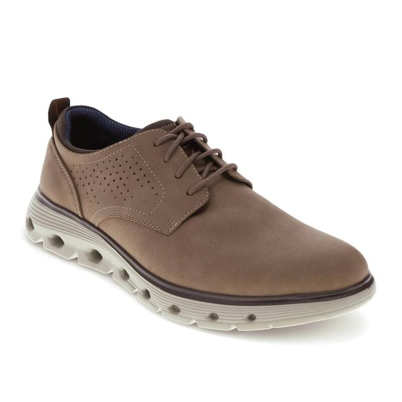 ドッカーズ レディース シューズ オックスフォード スニーカー レース Dockers Franco Mens CasualaceUp Sneakers Taupe トープ