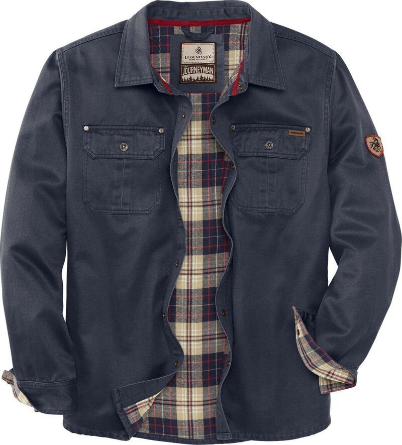 レジェンダリーホワイトテイルズ レディース アウター ジャケット・ブルゾン シャツ Mens Legendary Whitetails Journeyman Flannelined Shirt Jac
