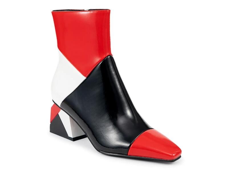 ナインティユニオン レディース シューズ ブーツ・レインブーツ Ninety UnionSienna Bootie BlackRedWhite ホワイト
