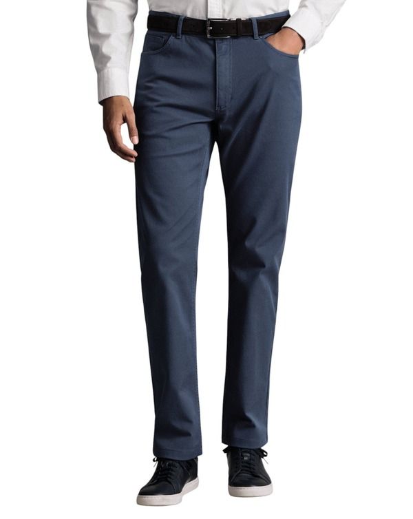チャールズティリット メンズ ボトムス デニムパンツ スリムフィット ジーンズ Charles Tyrwhitt Slim Fit 5 Pocket Jeans Petrol Blue ブルー
