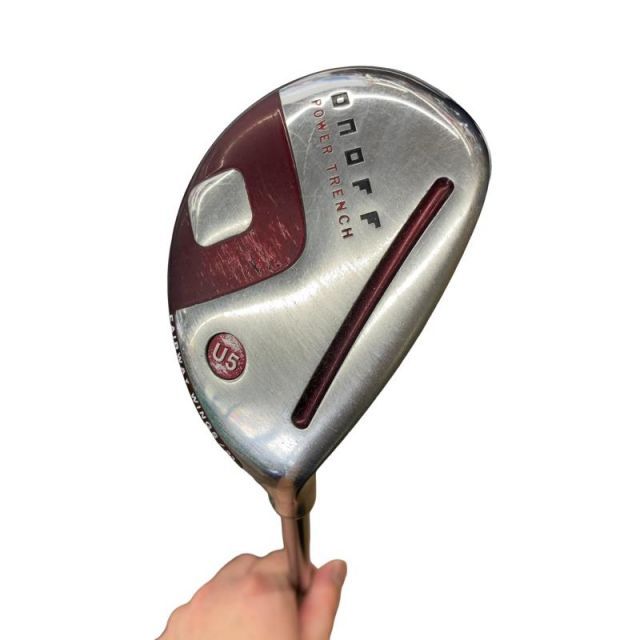 【中古】 ダイワ(グローブライド) ONOFF FAIRWAY WINGS(2016) AKA U5 ユーティリティ UT 純正特注シャフト (フレックスS) メンズ 男性用 右利き 右用 Cランク ゴルフクラブ
