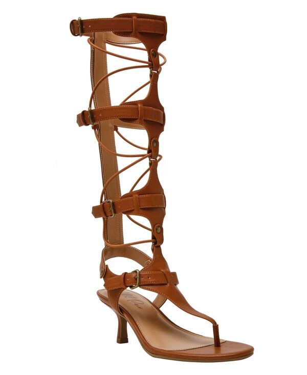 ワイルド ペアー レディース シューズ サンダル ヒール Wild Pair Womensabiine Stiletto Heel Dressandals Acorn Brown Micro ブラウン